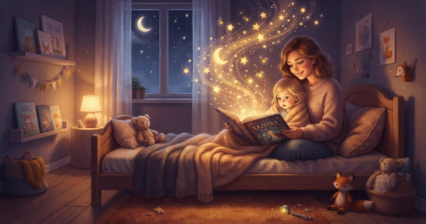 Казки перед сном: чому вони такі важливі для дитини